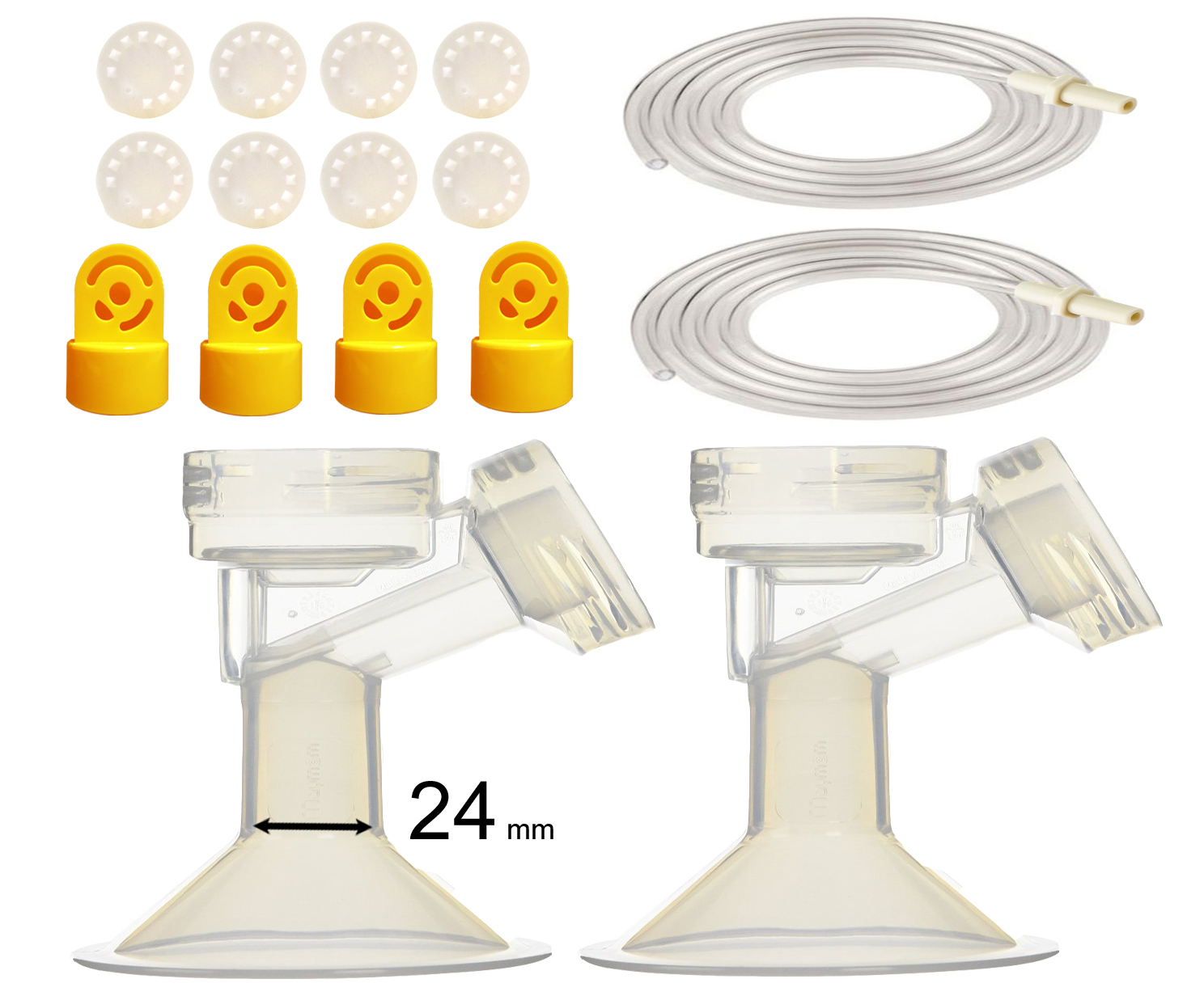 Pump Tubing and Breast Pump Kit by Maymom for Medela Pump in Style Advanced Breastpump. Inc. Replacement Pump Parts, Tubing, Val Pump Tubing and Breast Pump Kit by Maymom for Medela Pump in Style Advanced Breastpump. Inc. Replacement Pump Parts, Tubing, Val